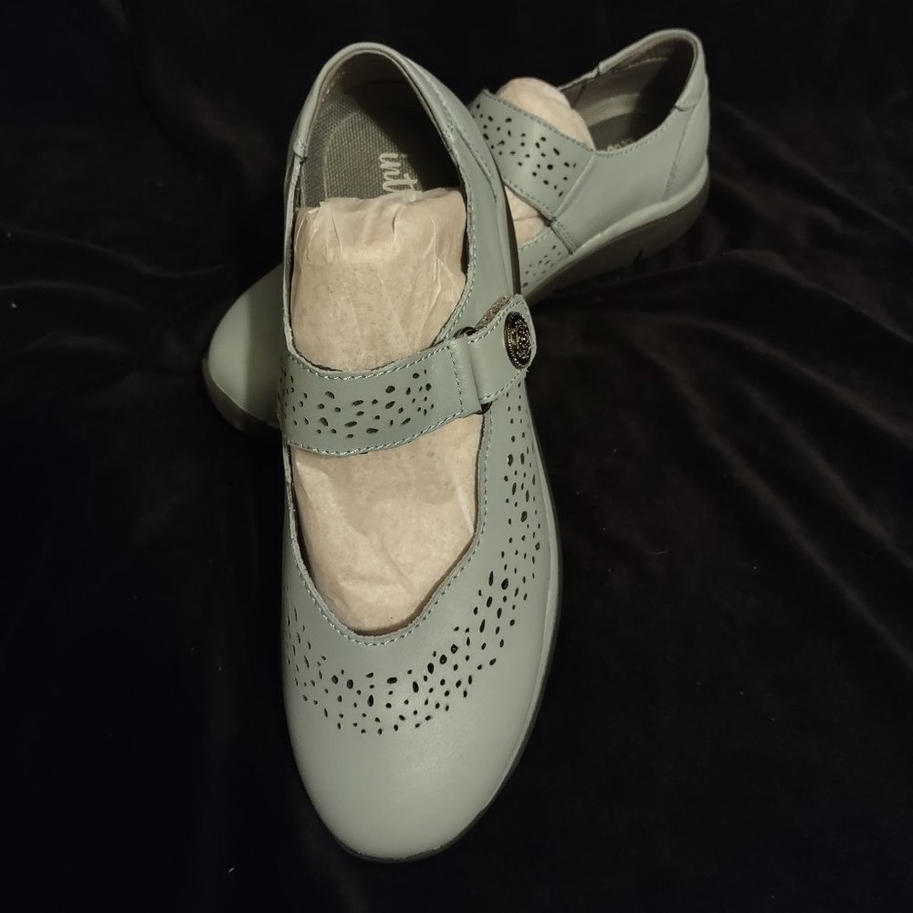 Propét Women's Selena Shoe, Size 9.5, Denim Color